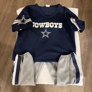 Dallas Cowboys Franklin Sports NFL Youth Football Uniform Set